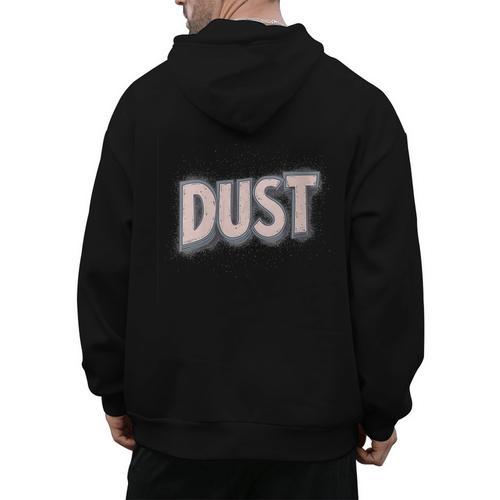 Dust Bunny Halloween Pun Costume Easy Lazy Teacher Men's Hoodie Back Print - teacherstshirts.com