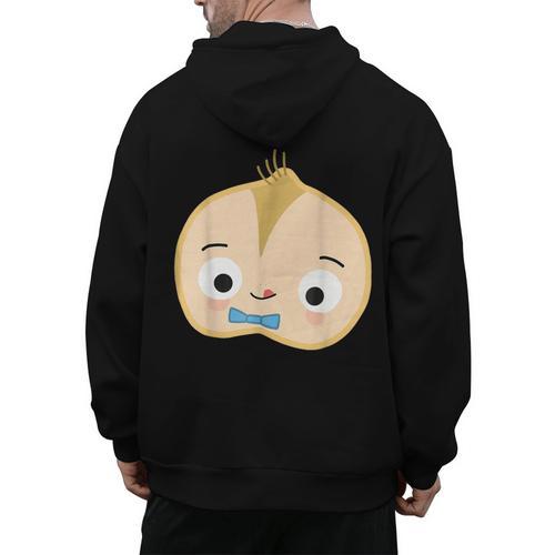 Good Egg Teacher Halloween Costume Group The Cool Bean Men's Hoodie Back Print - teacherstshirts.com AU