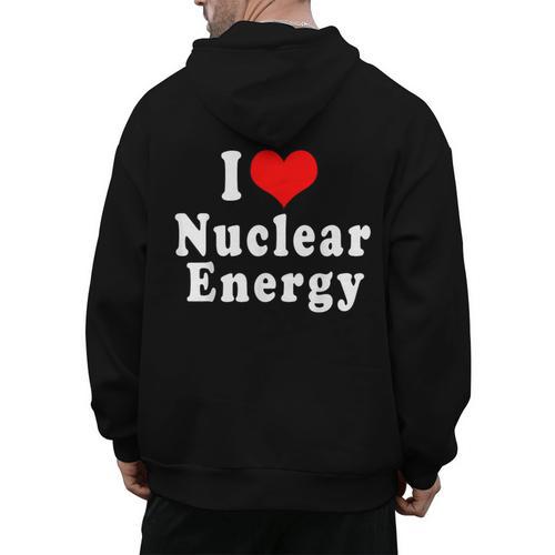 I Love Nuclear Energy School Teacher Men's Hoodie Back Print - teacherstshirts.com AU