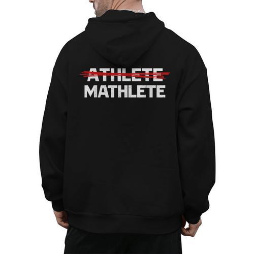 Mathlete For Math Team Students Algebra Math Teacher Men's Hoodie Back Print - teacherstshirts.com DE