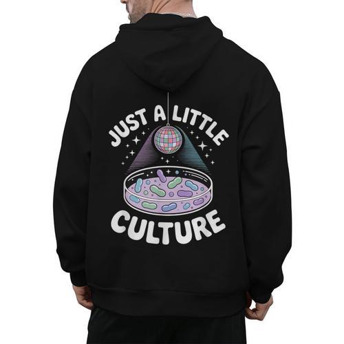 Microbiology Lab Love Culture Biology Teacher Lab Tech Men's Hoodie Back Print - teacherstshirts.com UK
