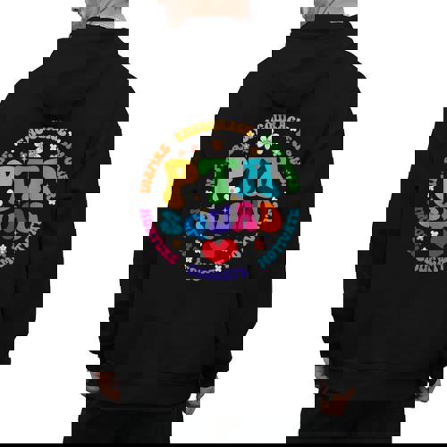 Parents Teacher Association Team Supporter PTA Squad For Men Women Girls Kids Men&#x27;s Hoodie Back Print - teacherstshirts.com