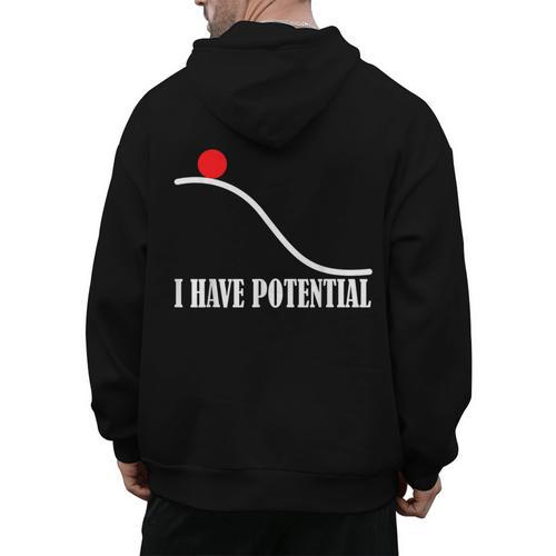 Physics I Have Potential Energy Physics Teacher Men's Hoodie Back Print - teacherstshirts.com AU