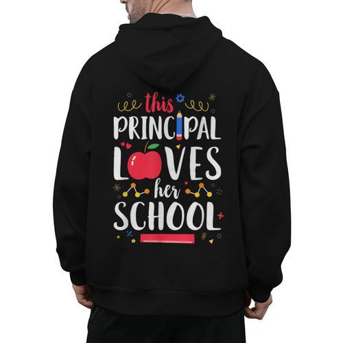 This Principal Loves Her School Teacher Appreciation Men's Hoodie Back Print - teacherstshirts.com UK