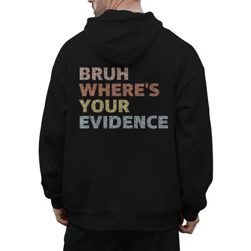 Prove It Cite Your Evidence English Teachers Day Men's Hoodie Back Print - teacherstshirts.com DE