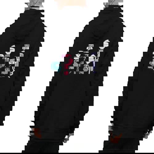 Punctuation English Teacher Wait What Stop It I Agree Men&#x27;s Hoodie Back Print - teacherstshirts.com