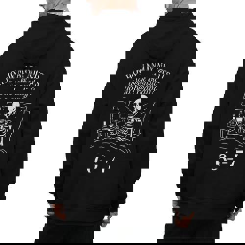 Reading 67 Meme English Teacher 67 Book Lover Humor Men&#x27;s Hoodie Back Print - teacherstshirts.com