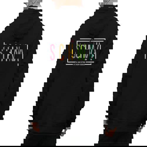 Schwa Teacher Reading Literacy For English Grammar Teachers Men&#x27;s Hoodie Back Print - teacherstshirts.com