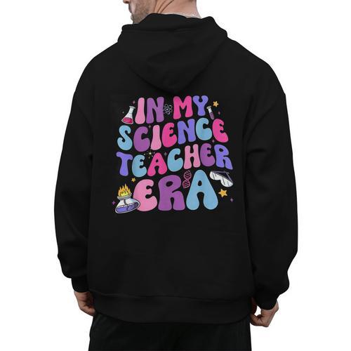 In My Science Teacher Era Teacher Men's Hoodie Back Print - teacherstshirts.com AU