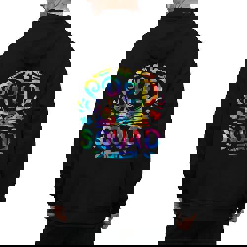 Special Education Teacher Sped Squad SPED Teacher Tie Dye Men&#x27;s Hoodie Back Print - teacherstshirts.com