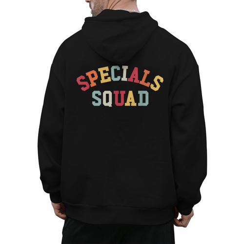 Specials Squad Co-Curricular Teachers Team For Men Women Men's Hoodie Back Print - teacherstshirts.com
