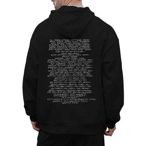 Standard Model Lagrangian Higgs Boson Physics Teacher Men's Hoodie Back Print - teacherstshirts.com AU
