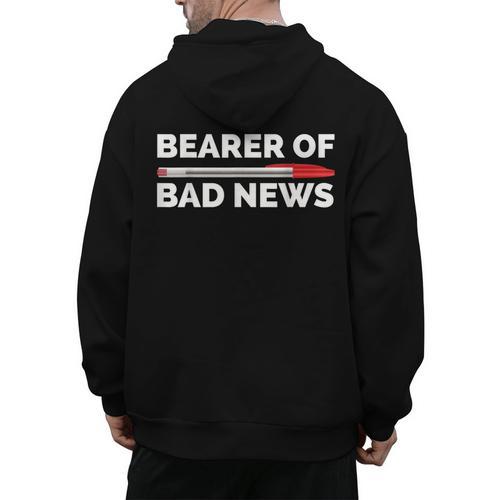 Teacher Red Pen Grading Exam Marking School Men's Hoodie Back Print - teacherstshirts.com DE