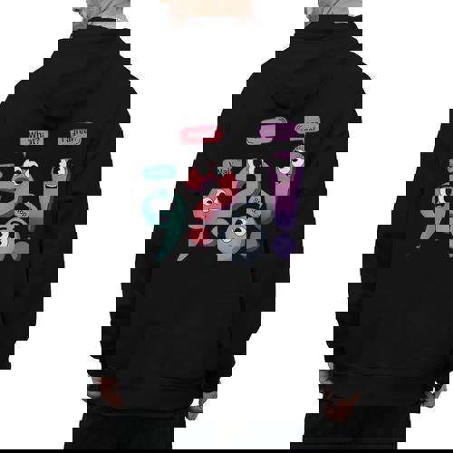 Wait What Stop It I Agree Grammar English Teacher Men&#x27;s Hoodie Back Print - teacherstshirts.com