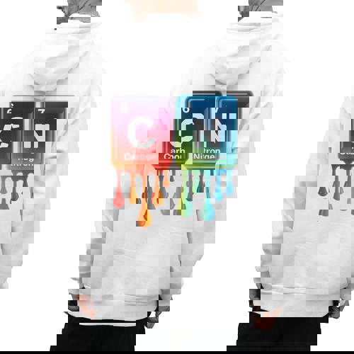 6 7 Science Chemistry Teacher Periodic Table Meme Tee Men&#x27;s Hoodie Back Print - teacherstshirts.com