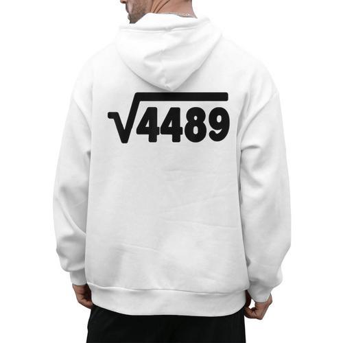67 Meme Square Root 4489 Six Seven Slang Math Teacher Men's Hoodie Back Print - teacherstshirts.com AU