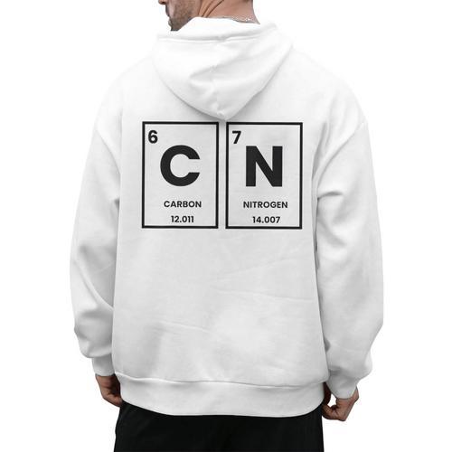 67 Meme Teacher Science Periodic Table Men's Hoodie Back Print - teacherstshirts.com