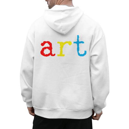 Art Teacher Artists Men's Hoodie Back Print - teacherstshirts.com AU