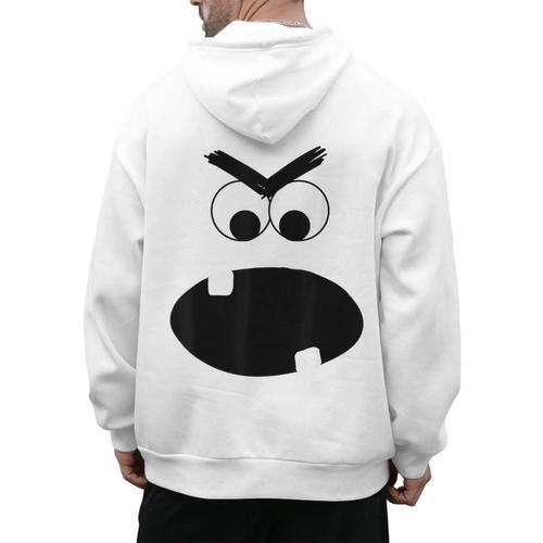 Carrot Teacher Matching Halloween Costume Men's Hoodie Back Print - teacherstshirts.com DE