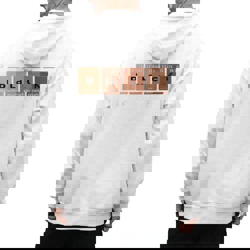 Educator Science Teacher Melanin Educator Science Men&#x27;s Hoodie Back Print - teacherstshirts.com