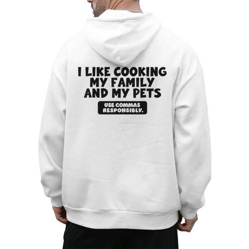 Grammar T Shirt Back To School English Teacher Men's Hoodie Back Print - teacherstshirts.com CA
