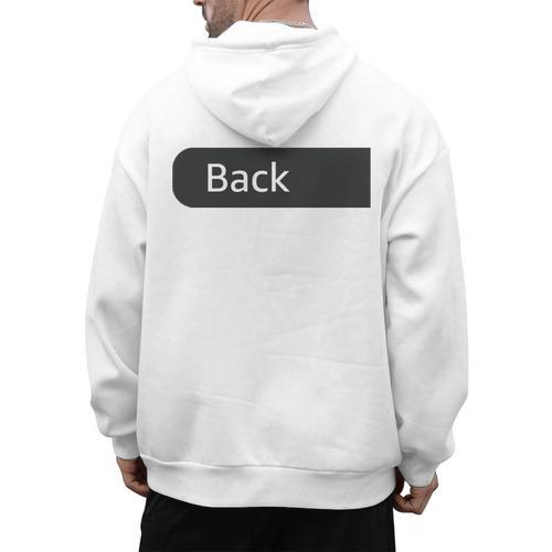 Retro ABCD Teacher Tour Kindergarten Teacher Back To School Men's Hoodie Back Print - teacherstshirts.com AU