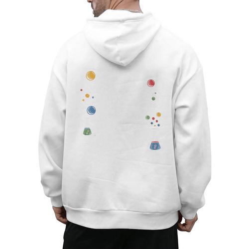 Science Because Figuring Things Out Teacher Pro Scientific Men's Hoodie Back Print - teacherstshirts.com AU