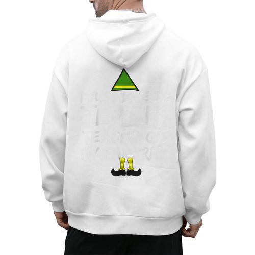 Teacher Christmas Teaching Is My Favorite Men's Hoodie Back Print - teacherstshirts.com
