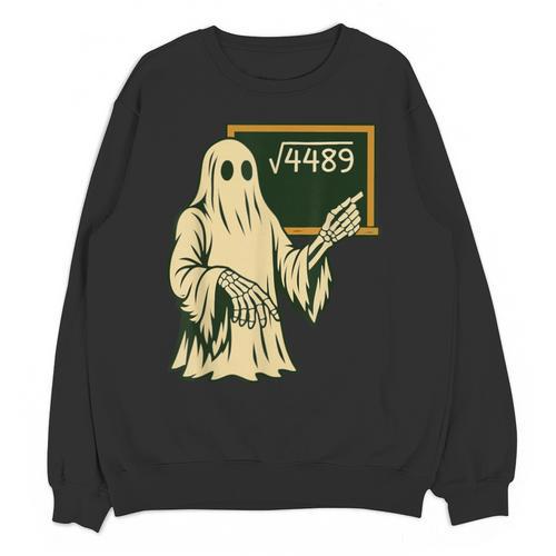 67 Meme Square Root 4489 Slang Math Teacher Skeleton Unisex Sweatshirt - teacherstshirts.com UK