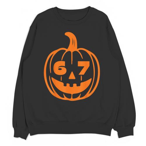 67 Six Seven Halloween Costume For Students Teachers Unisex Sweatshirt - teacherstshirts.com CA