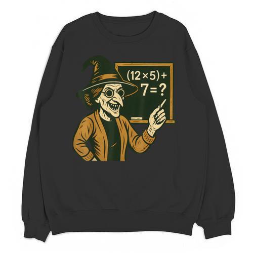 67 Teacher Halloween Witch Six Seven Meme Brainrot Math Joke Unisex Sweatshirt - teacherstshirts.com AU