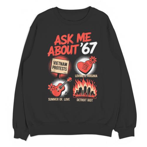 67 History Teacher Teacher 6 7 Overuse '67 Unisex Sweatshirt - teacherstshirts.com AU