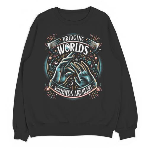 ASL Interpreter Deaf ASL Teacher American Sign Language Unisex Sweatshirt - teacherstshirts.com AU