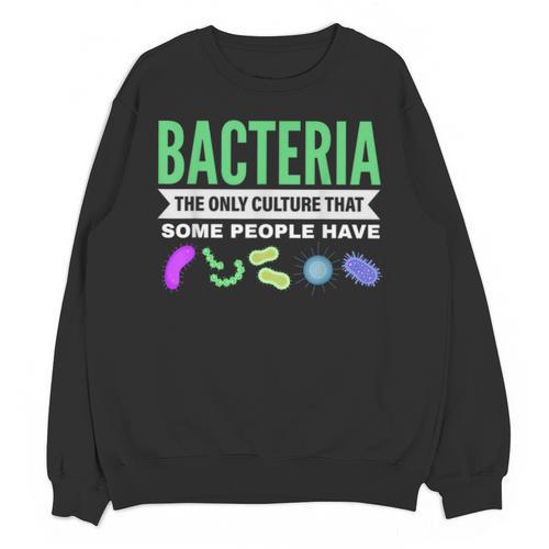 Bacteria Culture Biology Science Teacher Biologist Unisex Sweatshirt - teacherstshirts.com UK