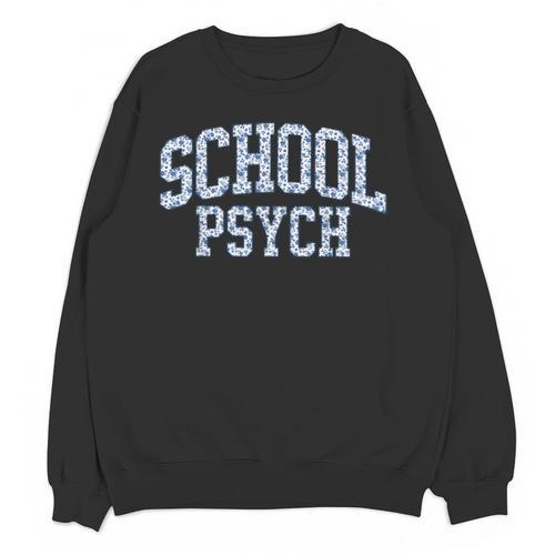 Cute Wildflower School Psych Teacher School Psychologist Unisex Sweatshirt - teacherstshirts.com UK