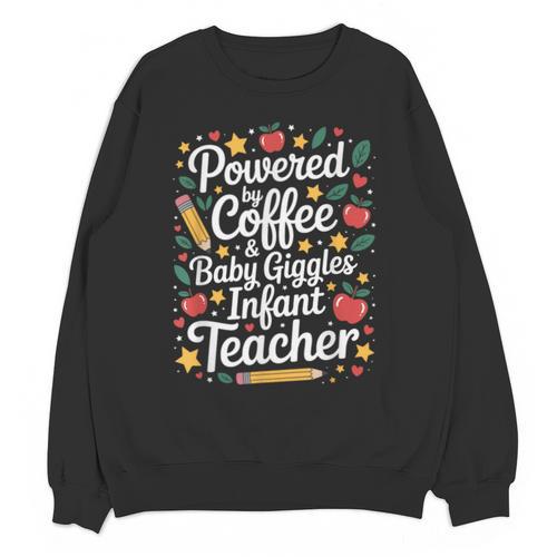 Daycare Provider Infant Teacher Quotes Toddler Teaching Unisex Sweatshirt - teacherstshirts.com AU