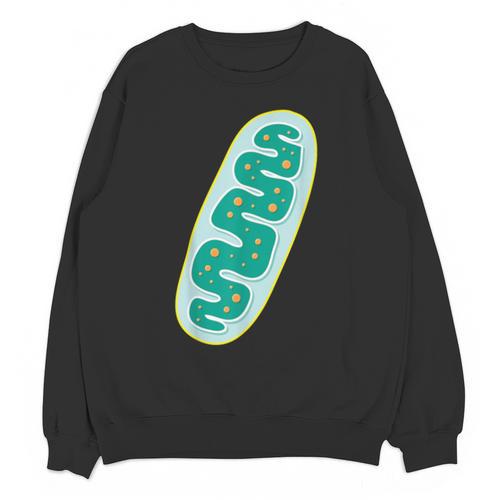 DIY Mitochondria Costume Biology Teacher Halloween Unisex Sweatshirt - teacherstshirts.com UK