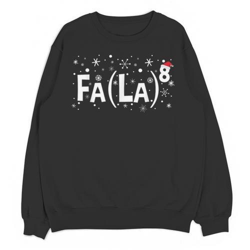 Fa La 8 Shirt Math Teacher Christmas Unisex Sweatshirt - teacherstshirts.com