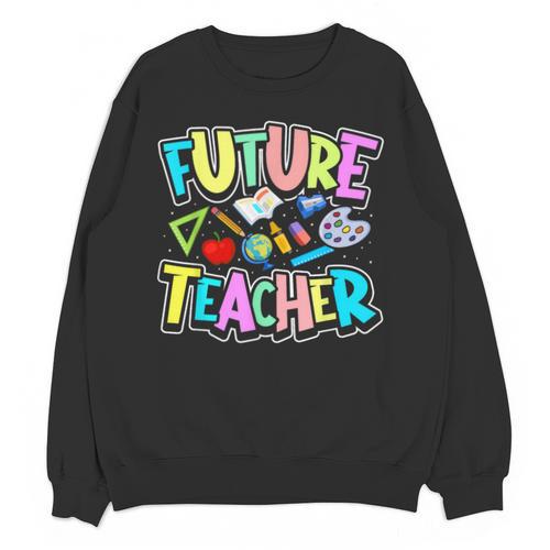 Future Teacher Kid's Career Unisex Sweatshirt - teacherstshirts.com AU