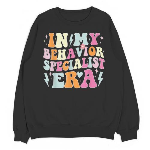 Groovy In My Behavior Specialist Era Behavior Teachers Unisex Sweatshirt - teacherstshirts.com AU
