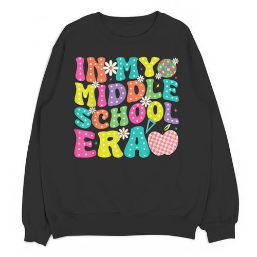Groovy In My Middle School Era Back To School Teacher Unisex Sweatshirt - teacherstshirts.com UK