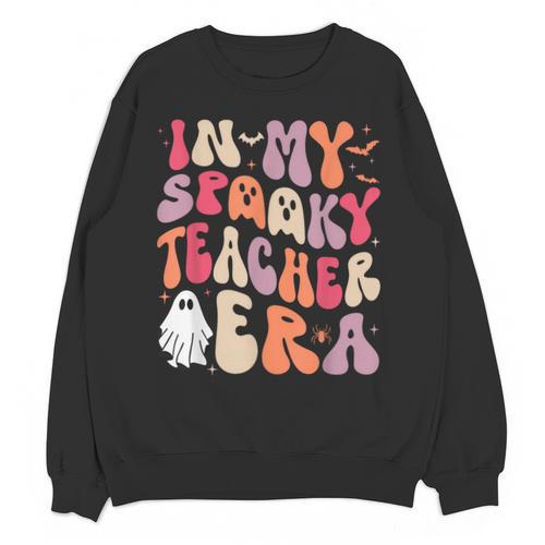 Groovy In My Spooky Teacher Era Halloween Party Boo Unisex Sweatshirt - teacherstshirts.com DE