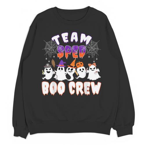 Halloween Costume Team SPED Teacher Special Education Unisex Sweatshirt - teacherstshirts.com