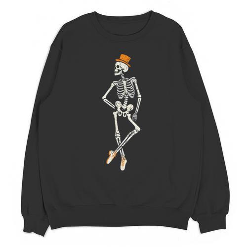 Halloween Skeleton Tap Dance Ballet Dance Teacher Unisex Sweatshirt - teacherstshirts.com CA
