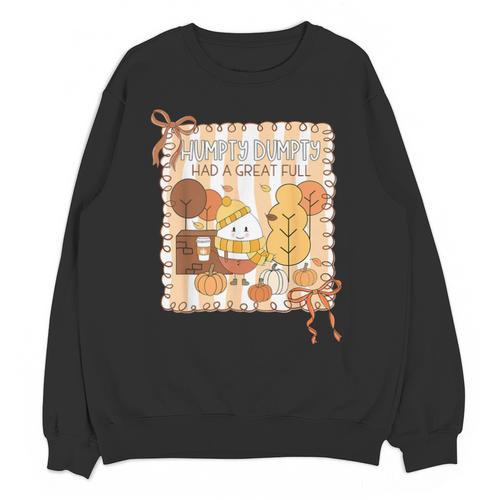Humpty Dumpty Had A Great Fall Teacher Thanksgiving Autumn Unisex Sweatshirt - teacherstshirts.com UK