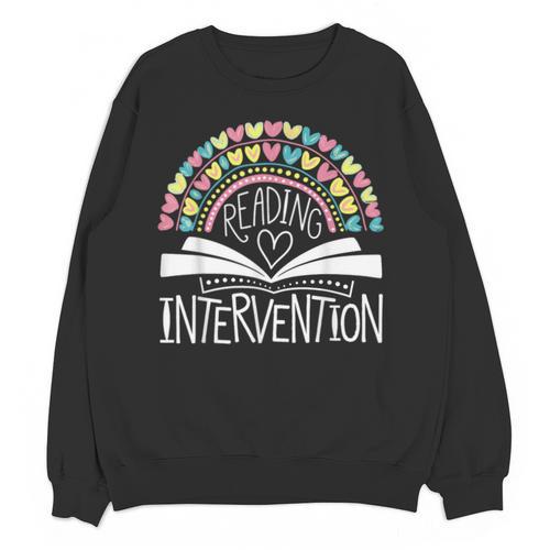 Intervention Teacher Reading Intervention Unisex Sweatshirt - teacherstshirts.com
