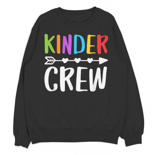 Kinder Crew Shirt Kindergarten Boy Girl Student Teacher Unisex Sweatshirt - teacherstshirts.com AU
