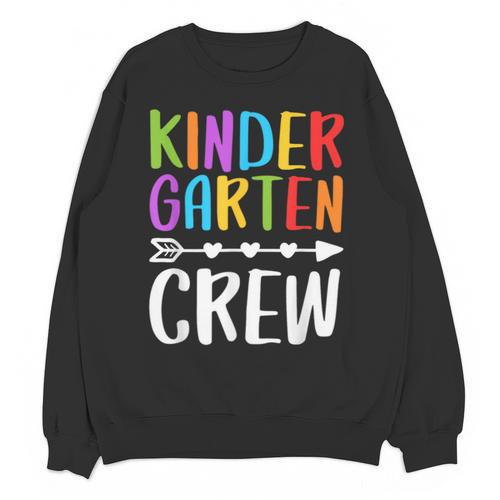 Kindergarten Crew Shirt Kinder Crew Teacher Boy Girl Unisex Sweatshirt - teacherstshirts.com AU