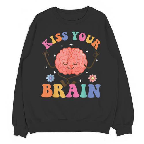 Kiss Your Brain Sped Teacher Appreciation Back To School Kid Unisex Sweatshirt - teacherstshirts.com AU