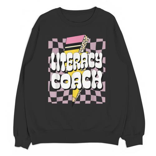 Literacy Coach Reading Specialist Facilitator Lead Teacher Unisex Sweatshirt - teacherstshirts.com UK